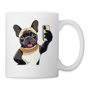 DOG SMARTPHONE - Mug - white - Right