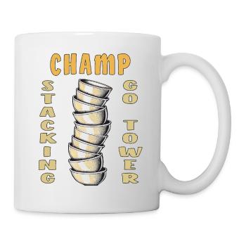 CUP STACKING CHAMP GO TOWER - Tasse - Weiß - Rechts