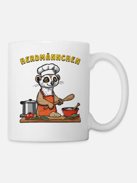 HERDMÄNNCHEN - Tasse - Weiß