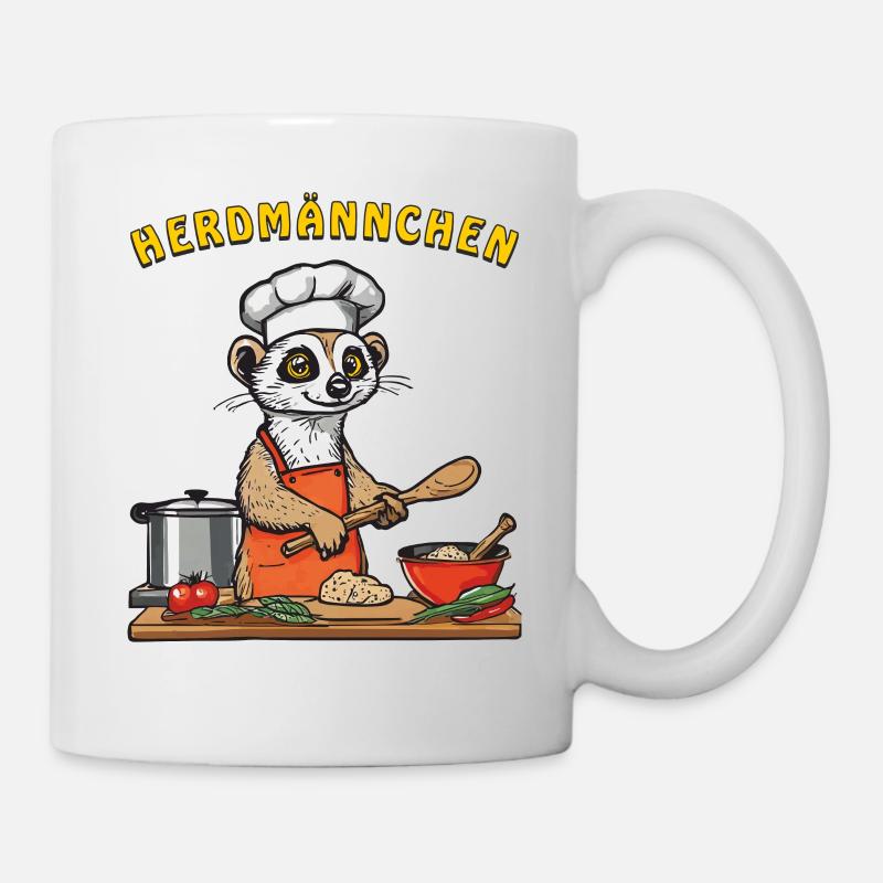 HERDMÄNNCHEN - Tasse - Weiß