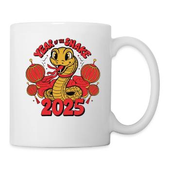 Année Chinoise 2025 Année du Serpent - Mug blanc - blanc - Droite