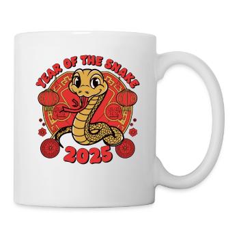 Année Chinoise 2025 Année du Serpent - Mug blanc - blanc - Droite