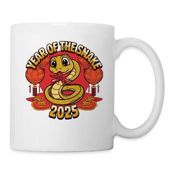Année Chinoise 2025 Année du Serpent - Mug blanc - blanc - Droite