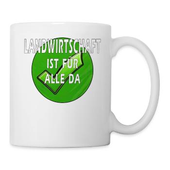 AGRICULTURE IS FOR EVERYONE - Mug - white - Right