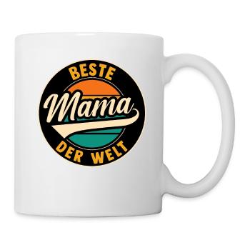 Meilleure maman du monde - Mug blanc - blanc - Droite