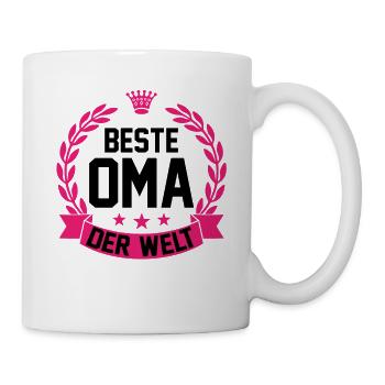 Meilleure mamie du monde - Mug blanc - blanc - Droite