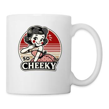 The girl is so naughty! - Mug - white - Right