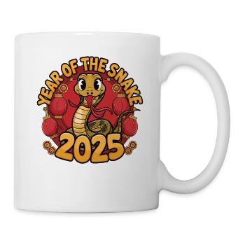 Année Chinoise 2025 Année du Serpent - Mug blanc - blanc - Droite