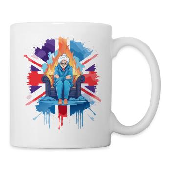 Freezing British Pensioner - Mug - white - Right