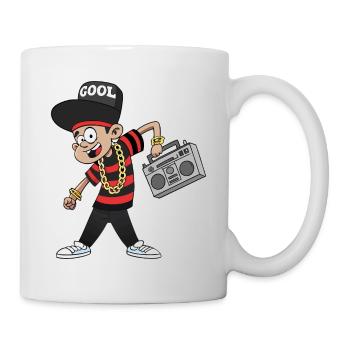 PUNK-MANN - Tasse - Weiß - Rechts