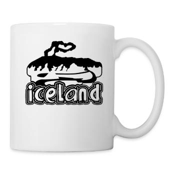 I Love Iceland - Mug - white - Right