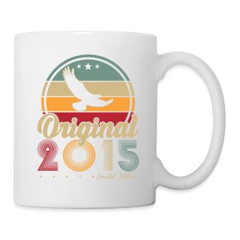Original 2015 Vintage Retro Anniversary Gift - Mug - white - Right