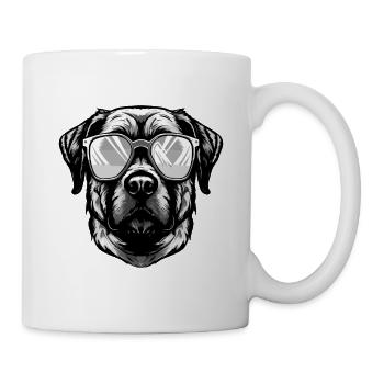 Kangal Hund Hipster Cool Party - Tasse - Weiß - Rechts