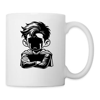 Sufferman Lustige Superhelden-Parodie - Tasse - Weiß - Rechts