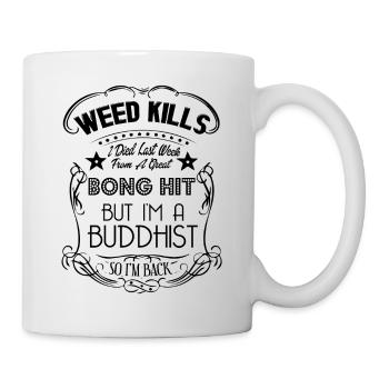 I am A Buddhist - Mug - white - Right