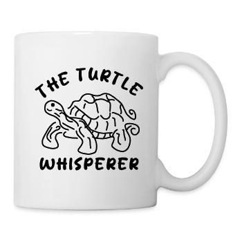 The Turtle Whisperer - Mug - white - Right