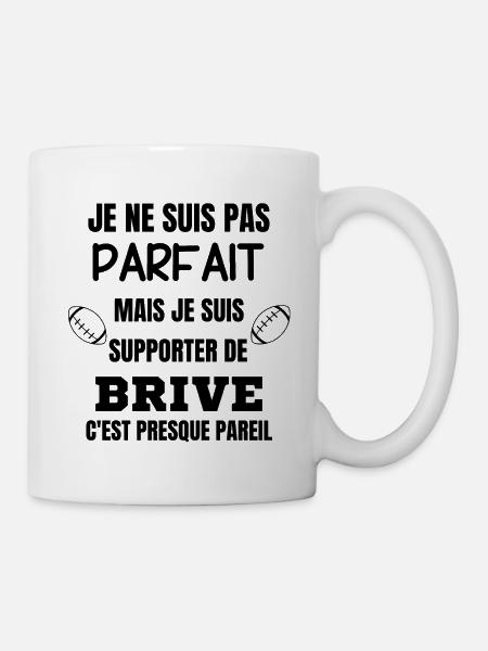 Supporter de Brive Parfait Rugby - Mug blanc - blanc