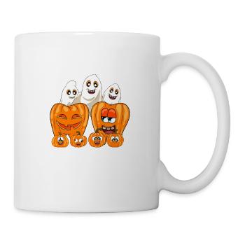 Zahnarzt Halloween Zahnarzthelferin - Tasse - Weiß - Rechts