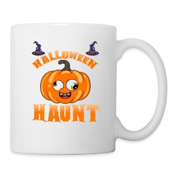 Zahnarzt Halloween Zahnarzthelferin - Tasse - Weiß - Rechts