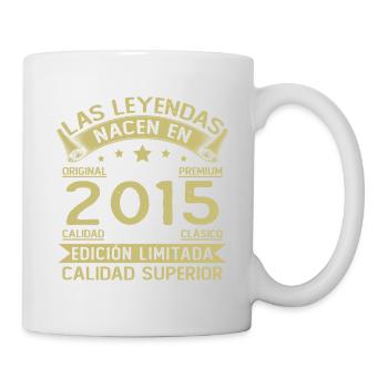 10 Jahre Geburtstagsgeschenk aus dem Jahr 2015 - Tasse - Weiß - Rechts