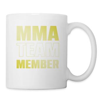 Mma Team - Tasse - Weiß - Rechts