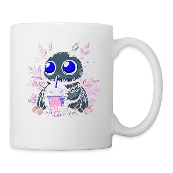 Mothman Bubble Tea - Tasse - Weiß - Rechts