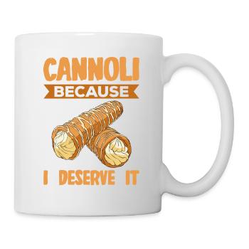 Cannoli Cannolo - Mug blanc - blanc - Droite