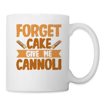 Cannoli Cannolo - Tasse - Weiß - Rechts
