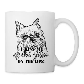 I Kiss My Brussels Griffon - Mug - white - Right