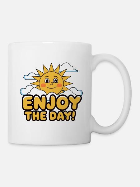 DIE SONNE - Tasse - Weiß