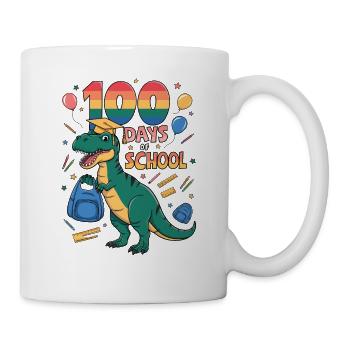 100e jour d’école 100 jour d’école des enfants - Mug blanc - blanc - Droite