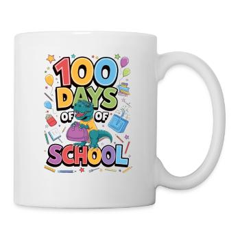 100th Day Of School 100 Day Of School Kids - Mug - white - Right