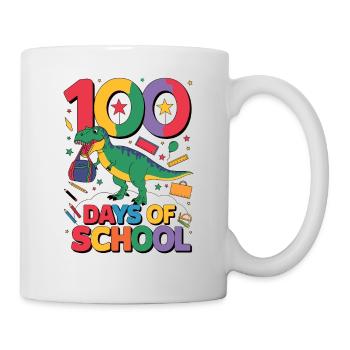 100th Day Of School 100 Day Of School Kids - Mug - white - Right