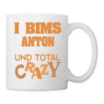 Prénom Anton - Mug blanc - blanc - Droite