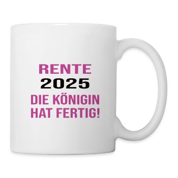 Pension 2025 Pensioner 2025 Pension 2025 - Mug - white - Right