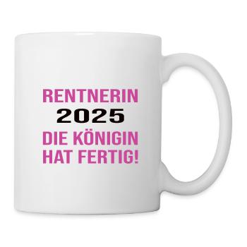 Pension 2025 Pensioner 2025 Pension 2025 - Mug - white - Right