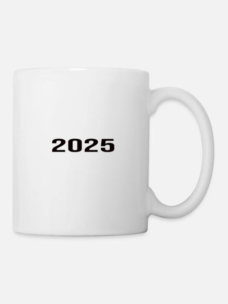 Pension 2025 Pensionärin 2025 Rente 2025 - Tasse - Weiß