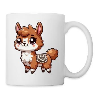 Llama child - Mug - white - Right