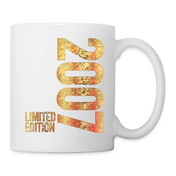 18th Birthday Boy Gift Limited Edition 2007 - Mug - white - Right