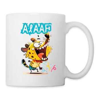 Carnaval Hyène Kölle Alaaf Costume Cologne Drôle - Mug blanc - blanc - Droite