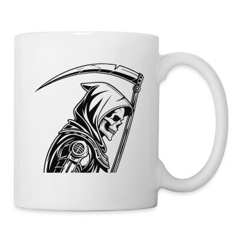 FUTURISTIC GRIM REAPER - Mug - white - Right