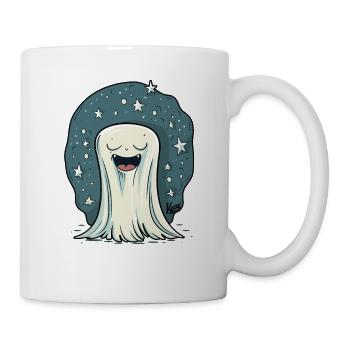Süßer Geist und sternenklare Nacht - Tasse - Weiß - Rechts