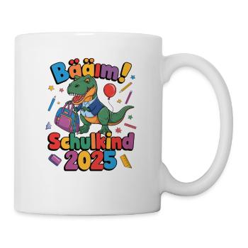 School Child 2025 School Enrollment Back to School - Mug - white - Right