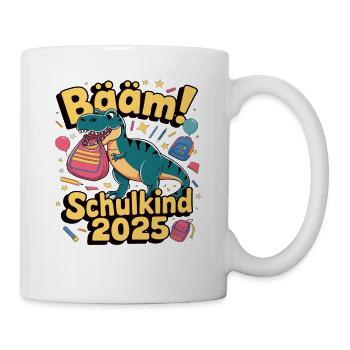 School Child 2025 School Enrollment Back to School - Mug - white - Right