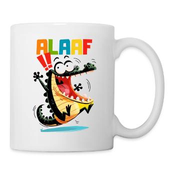 Carnival Crocodile Cologne Cologne Alaaf Costume Funny - Mug - white - Right