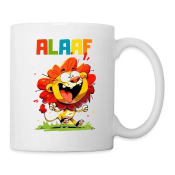 Karneval Löwe Köln Kölle Alaaf Kostüm Lustig - Tasse - Weiß - Rechts