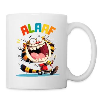 Carnaval Tigre Kölle Alaaf Costume Cologne Drôle - Mug blanc - blanc - Droite