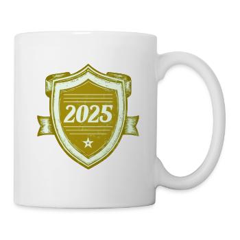 2025 jahr - Tasse - Weiß - Rechts