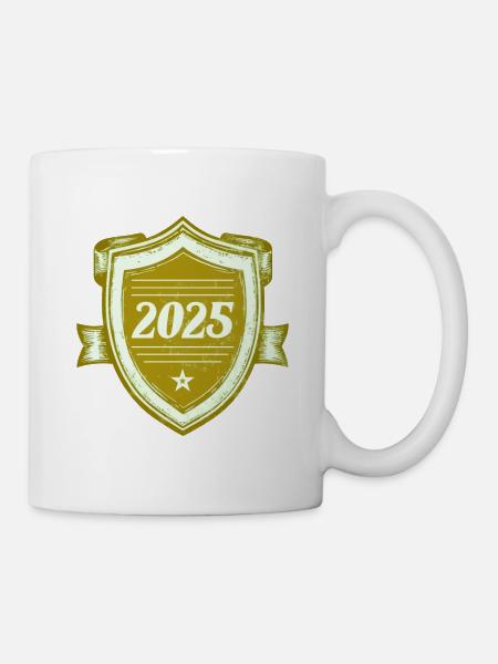 2025 jahr - Tasse - Weiß