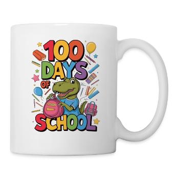 100th Day Of School 100 Day Of School Kids - Mug - white - Right